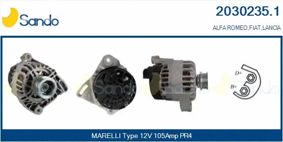 Alternator (2030235.1)