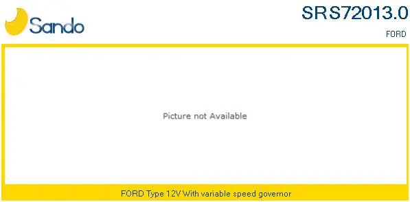 Series resistor, electric motor (radiator fan) (SRS72013.0)