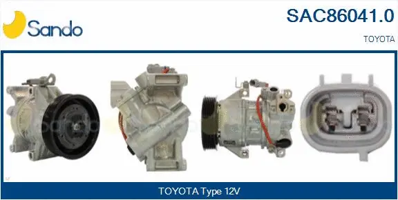 Compressor, air conditioning (SAC86041.0)