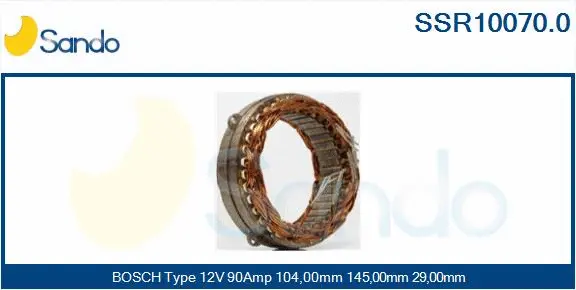 Stator, alternator (SSR10070.0)