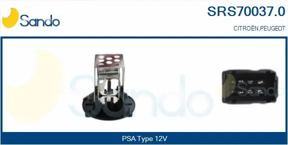 Resistor, interior blower (SRS70037.0)