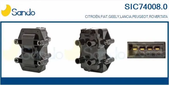 Ignition Coil (SIC74008.0)