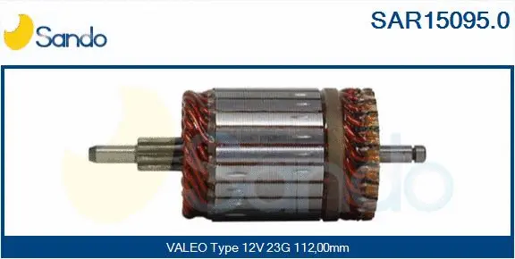 Armature, starter (SAR15095.0)