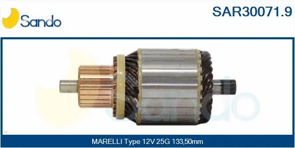 Armature, starter (SAR30071.9)