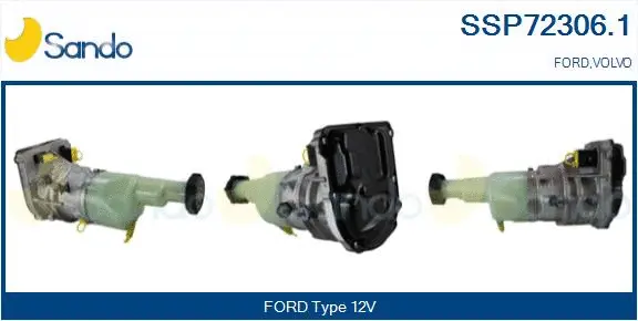 Hydraulic Pump, steering (SSP72306.1)