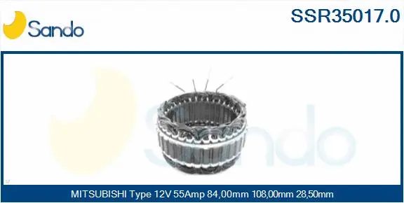 Stator, alternator (SSR35017.0)
