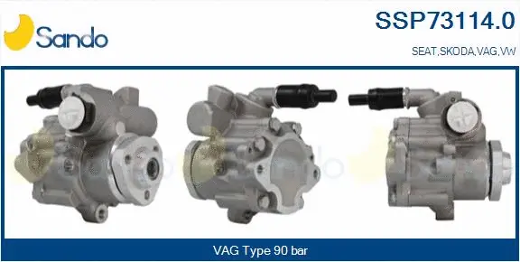 Hydraulic Pump, steering (SSP73114.0)