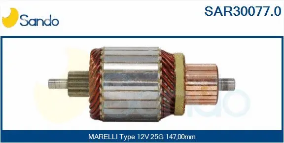 Armature, starter (SAR30077.0)
