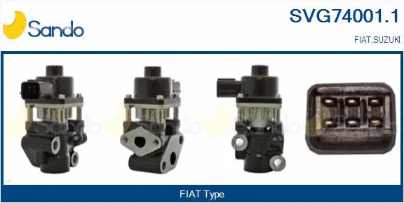 EGR Valve (SVG74001.1)