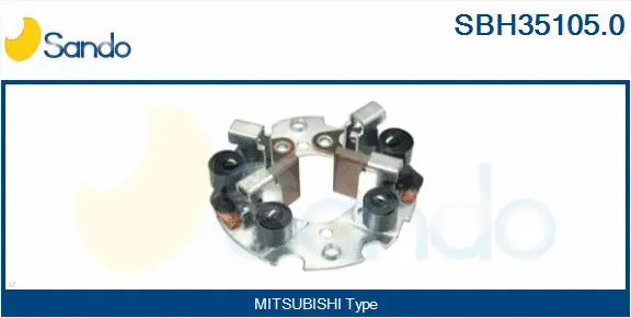 Holder, carbon brushes (SBH35105.0)