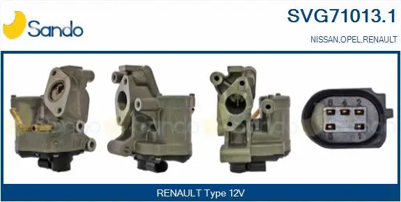 EGR Valve (SVG71013.1)