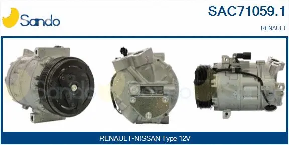 Compressor, air conditioning (SAC71059.1)