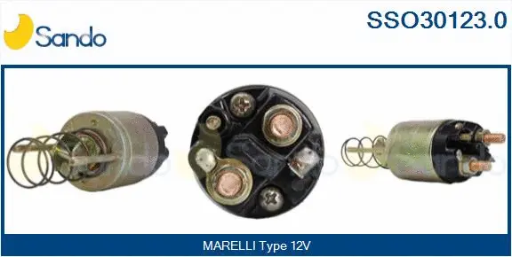 Solenoid Switch, starter (SSO30123.0)