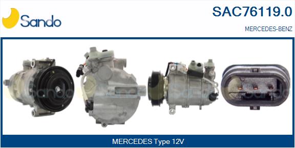 Compressor, air conditioning (SAC76119.0)
