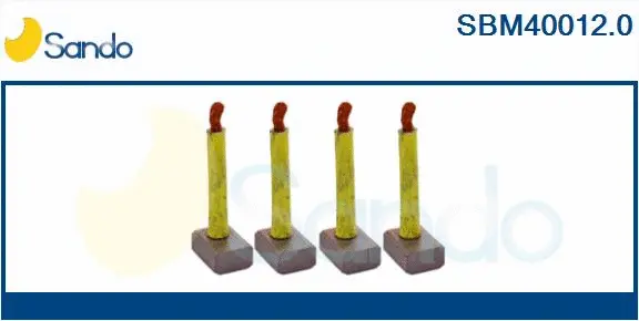 Carbon Brush, starter (SBM40012.0)