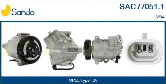 Compressor, air conditioning (SAC77051.1)