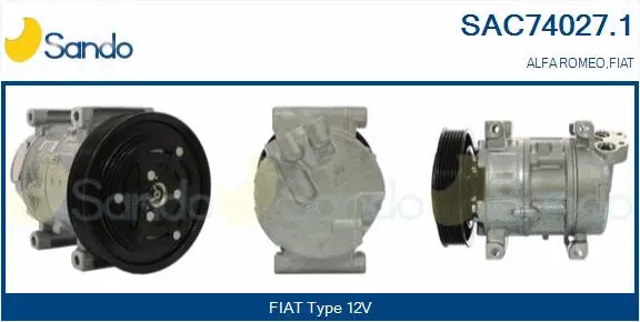 Compressor, air conditioning (SAC74027.1)