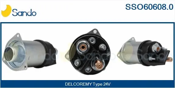 Solenoid Switch, starter (SSO60608.0)