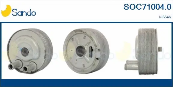 Oil Cooler, engine oil (SOC71004.0)