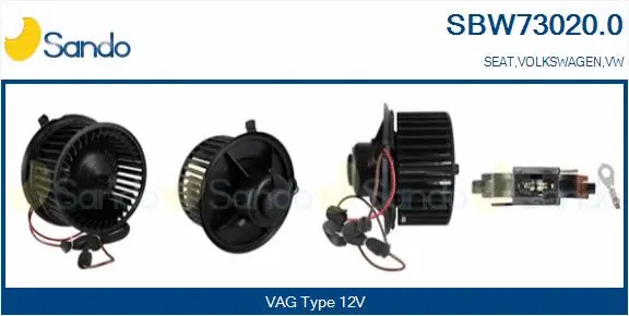 Interior Blower (SBW73020.0)