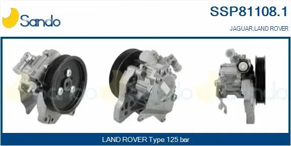 Hydraulic Pump, steering (SSP81108.1)