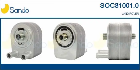 Oil Cooler, engine oil (SOC81001.0)