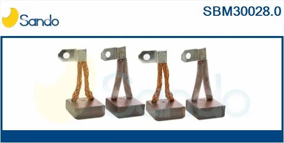 Carbon Brush, starter (SBM30028.0)