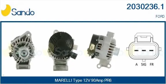 Alternator (2030236.1)