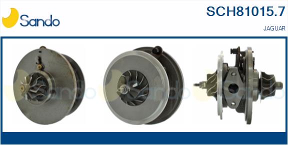 Core assembly, turbocharger (SCH81015.7)