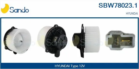 Interior Blower (SBW78023.1)