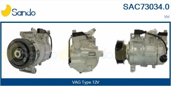 Compressor, air conditioning (SAC73034.0)