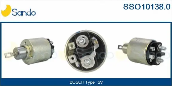 Solenoid Switch, starter (SSO10138.0)