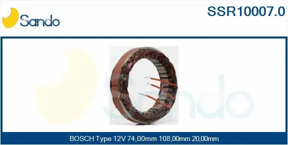 Stator, alternator (SSR10007.0)