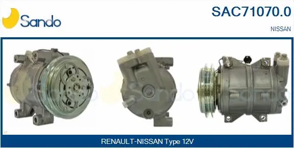 Compressor, air conditioning (SAC71070.0)