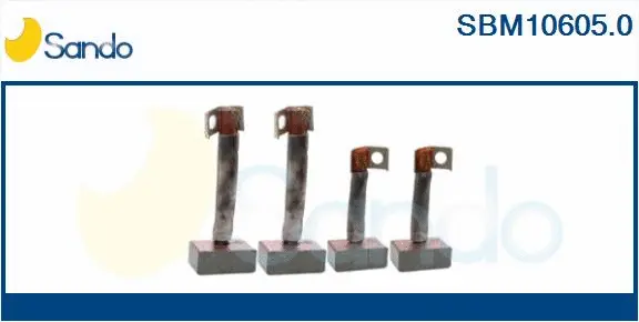 Carbon Brush, starter (SBM10605.0)