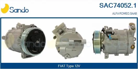 Compressor, air conditioning (SAC74052.1)