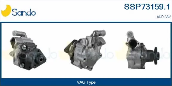 Hydraulic Pump, steering (SSP73159.1)