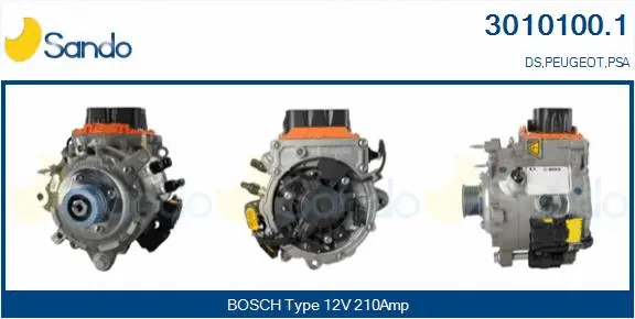 Alternator, starter (3010100.1)