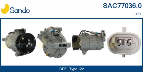 Compressor, air conditioning (SAC77036.0)