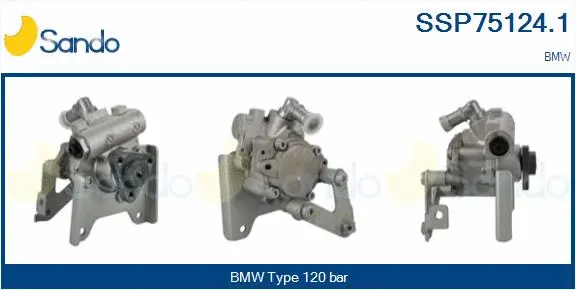 Hydraulic Pump, steering (SSP75124.1)