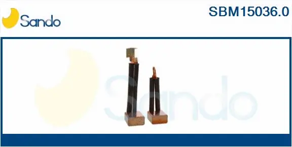 Carbon Brush, starter (SBM15036.0)