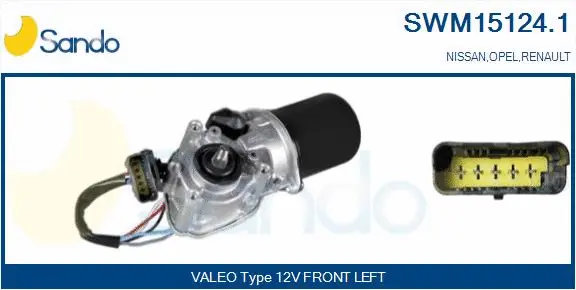 Wiper Motor (SWM15124.1)