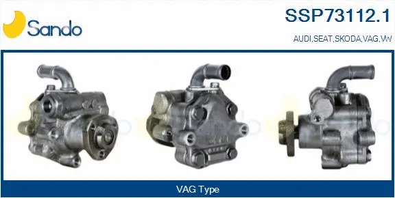 Hydraulic Pump, steering (SSP73112.1)