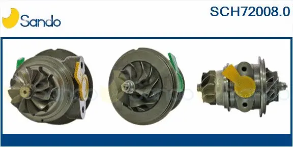 Core assembly, turbocharger (SCH72008.0)