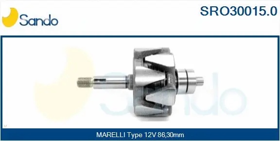 Rotor, alternator (SRO30015.0)
