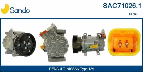Compressor, air conditioning (SAC71026.1)