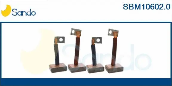 Carbon Brush, starter (SBM10602.0)