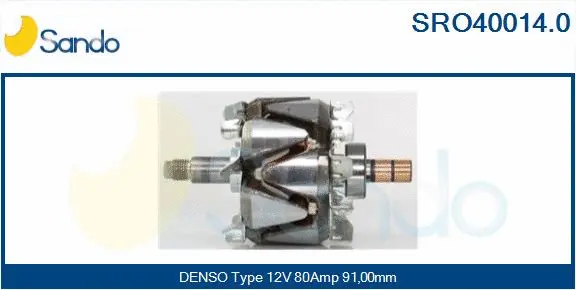 Rotor, alternator (SRO40014.0)