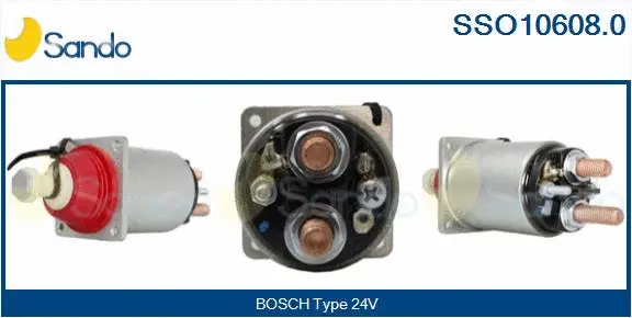 Solenoid Switch, starter (SSO10608.0)