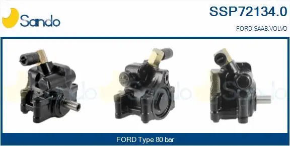 Hydraulic Pump, steering (SSP72134.0)